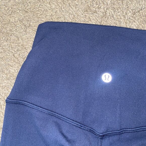 Lululemon Size 2 Align Pant High Rise 25" Inseam True Navy Blue - Picture 6 of 7
